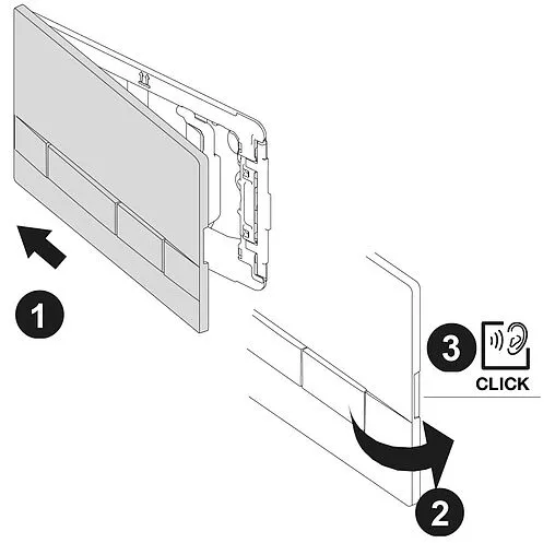 Комплект 5 в 1 Lemark Peneda+Bit Florex White 100802420 с кнопкой Bit 9802006 черный матовый soft touch