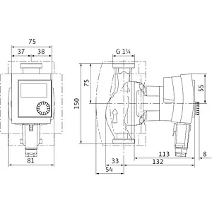 Насос циркуляционный для ГВС Wilo Stratos PICO-Z 20/1-6 4216471, 2