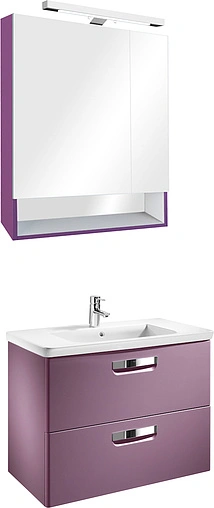 Шкаф-зеркало Roca Gap 70 фиолетовый ZRU9302752