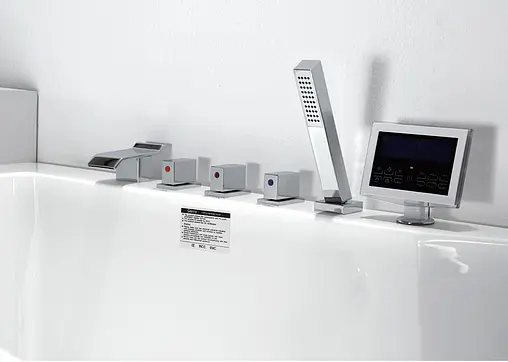 Ванна акриловая с гидромассажем Gemy 171x86 L G9066 II K L