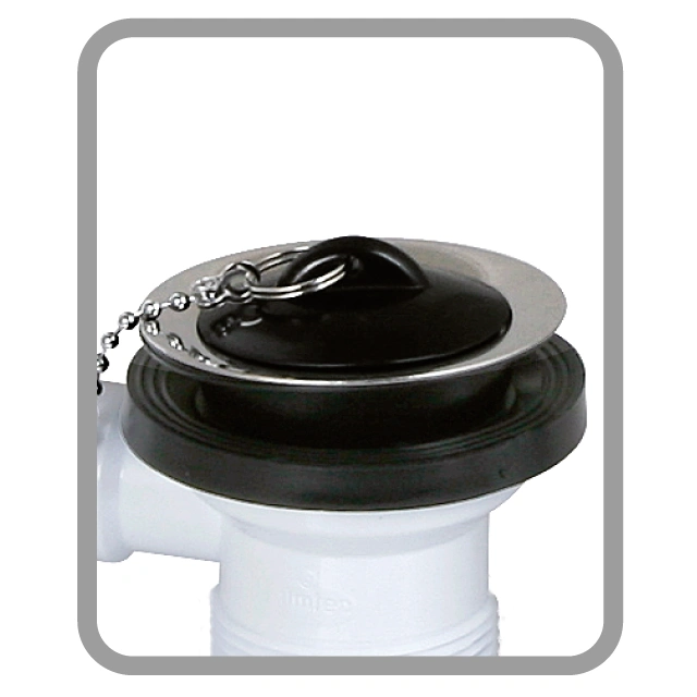 Слив-перелив для ванны JIMTEN S-34 хром 015638 Слив-перелив для ванны JIMTEN S-34 хром 015638