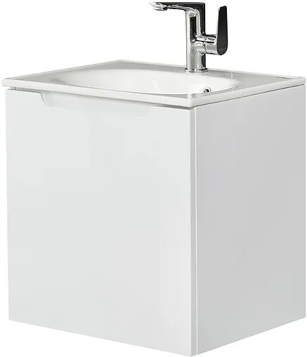 Тумба-умывальник подвесная BelBagno ETNA 50 R Bianco Lucido ETNA-500-1A-SO-BL-P-R+BB1923-500