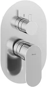 Смеситель для душа скрытого монтажа Ravak Eleganta хром X070220, 1