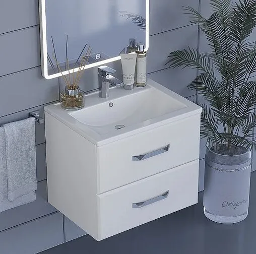 Тумба под умывальник подвесная Uperwood Foster 60 белый 291020510 Тумба под умывальник подвесная Uperwood Foster 60 белый 291020510