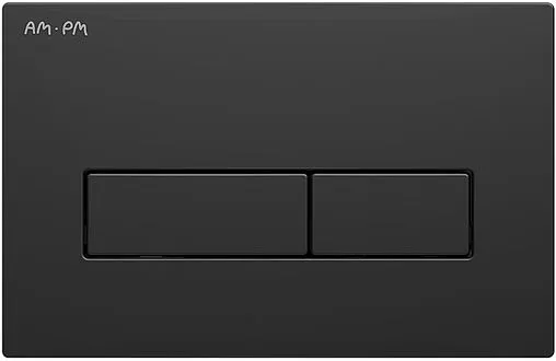 Клавиша смыва для унитаза Am.Pm ErgoFit М I110338 черный матовый Клавиша смыва для унитаза Am.Pm ErgoFit М I110338 черный матовый