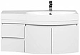 Тумба-умывальник подвесная Aquanet Опера 115 R белый 00169654+00169399