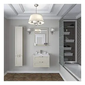 Тумба под умывальник подвесная Aquaton Леон 65 дуб бежевый 1A187001LBPR0, 3