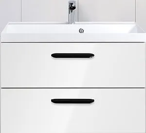 Тумба-умывальник подвесная BelBagno AURORA 80 Bianco Lucido AURORA-800-2C-SO-BL+, 1