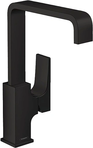 Смеситель для раковины Hansgrohe Metropol 230 чёрный матовый 32511670