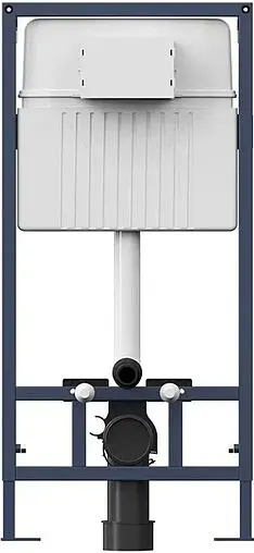 Инсталляция для подвесного унитаза Set 4 в 1 Am.Pm ProC I012707.0151 с кнопкой хром глянцевый