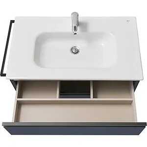 Тумба-умывальник подвесная Roca Domi 80 синий ZRU9307868+ Тумба-умывальник подвесная Roca Domi 80 синий ZRU9307868+, 5