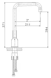 Смеситель для кухни Lemark Expert нержавеющая сталь LM5073S Смеситель для кухни Lemark Expert нержавеющая сталь LM5073S, 2