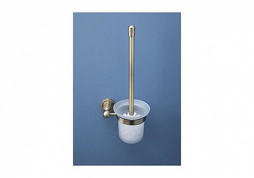 Ёршик для унитаза Aquanet золото 3888