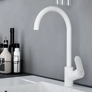 Смеситель для кухни Am.Pm Like белый F8007133, 3