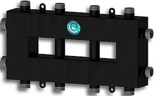 Распределительный коллектор 5 контуров с гидрострелкой 1¼"н x 1"н Север-Компакт+ 1925076 Распределительный коллектор 5 контуров с гидрострелкой 1¼"н x 1"н Север-Компакт+ 1925076, 1
