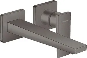 Смеситель для раковины из стены Hansgrohe Metropol шлифованный чёрный хром 32526340, 1