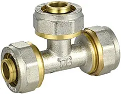 Тройник компрессионный редукционный 16мм x 20мм x 16мм Vieir MPT1620