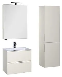 Шкаф-пенал подвесной Aquanet Алвита 40 крем 183983, 4