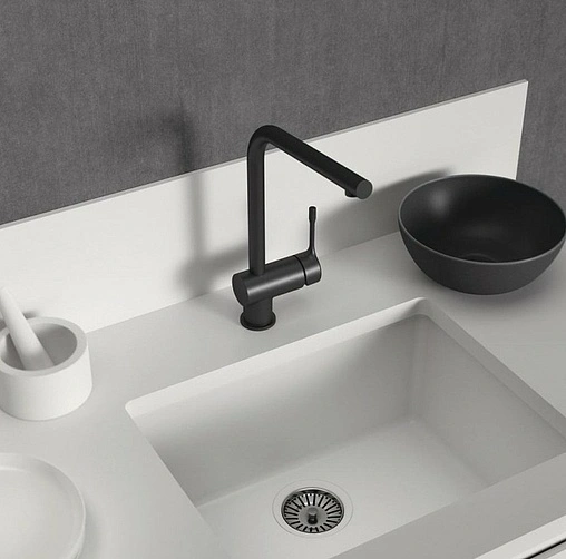 Смеситель для кухни Ideal Standard Ceralook чёрный матовый BC174XG