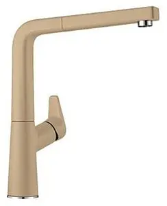 Смеситель для кухни с выдвижным изливом Blanco Avona-S шампань 521282 Смеситель для кухни с выдвижным изливом Blanco Avona-S шампань 521282, 1