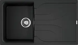 Мойка кухонная Omoikiri Yasugata 86-BL черный 4993868, 1