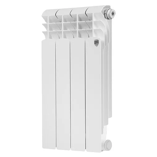 Радиатор алюминиевый 4 секций Royal Thermo MONOBLOCK A 500 Bianco Traffico RTM50004 Радиатор алюминиевый 4 секций Royal Thermo MONOBLOCK A 500 Bianco Traffico RTM50004