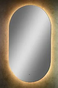 Зеркало с подсветкой Continent Fleur Led 70x120 с бесконтактным сенсором белый ЗЛП628, 4