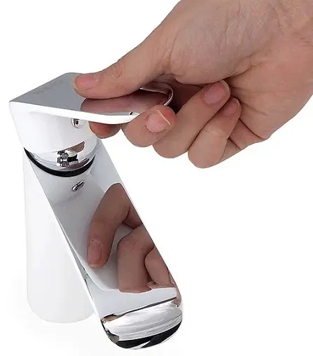 Смеситель для раковины IDDIS Calipso белый/хром CALSB00i01