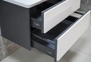 Тумба под умывальник подвесная Roca Ronda 60 белый/антрацит ZRU9302963 Тумба под умывальник подвесная Roca Ronda 60 белый/антрацит ZRU9302963, 5