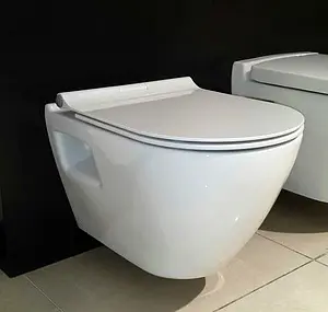 Унитаз подвесной с функцией биде Serel Smart белый SM12SLBM, 3