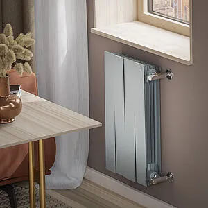 Радиатор биметаллический 4 секций Royal Thermo PianoForte 500 Silver Satin RTPS3050004 Радиатор биметаллический 4 секций Royal Thermo PianoForte 500 Silver Satin RTPS3050004, 5