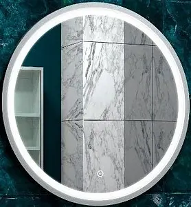 Зеркало с подсветкой Continent Style White Led 60 белый ЗЛП789 Зеркало с подсветкой Continent Style White Led 60 белый ЗЛП789, 1