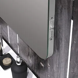 Зеркало с подсветкой Opadiris Арабеско 60 белый Z0000012625, 3