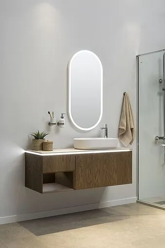 Тумба-умывальник подвесная Allen Brau Infinity 120 R дуб 1.21008.NO+