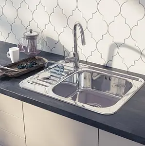 Мойка кухонная IDDIS Barse 65 R хром BAR65PRi77, 4