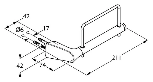 Держатель туалетной бумаги Kludi Ambienta хром 5397105