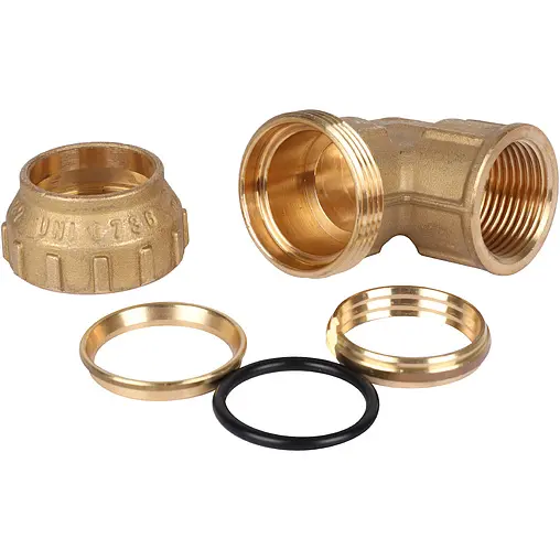 Уголок компрессионный переходной 25мм x ¾"в Tiemme 3400014