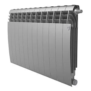 Радиатор биметаллический 12 секций нижнее правое подключение Royal Thermo Biliner 500 VR80 Silver Satin RTBSSVR8050012 Радиатор биметаллический 12 секций нижнее правое подключение Royal Thermo Biliner 500 VR80 Silver Satin RTBSSVR8050012, 1