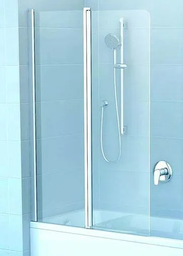 Шторка на ванну 1000мм прозрачное стекло Ravak Chrome CVS2 100 L 7QLA0100Z1