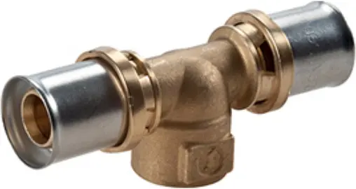 Тройник пресс переходной 32мм x ¾"в x 32мм Giacomini RM154Y050