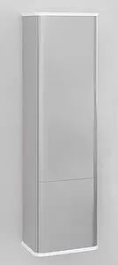 Шкаф-пенал подвесной Jorno Pastel 35 французский серый Pas.04.125/P/GR Шкаф-пенал подвесной Jorno Pastel 35 французский серый Pas.04.125/P/GR, 3