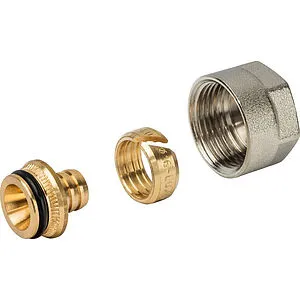 Концовка для труб из сшитого полиэтилена ¾&quot;ек x 16x2.2мм Luxor ТР 98 67841616, 1