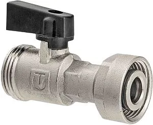 Кран шаровый коллекторный запорный ¾"ек x ¾"ек Valtec VTc.720.NE.0005 Кран шаровый коллекторный запорный ¾"ек x ¾"ек Valtec VTc.720.NE.0005, 1