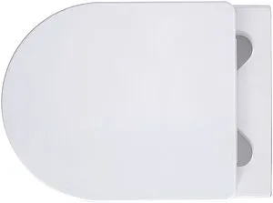 Унитаз подвесной безободковый Aquanet Smart Rimless белый SMART W Унитаз подвесной безободковый Aquanet Smart Rimless белый SMART W, 3