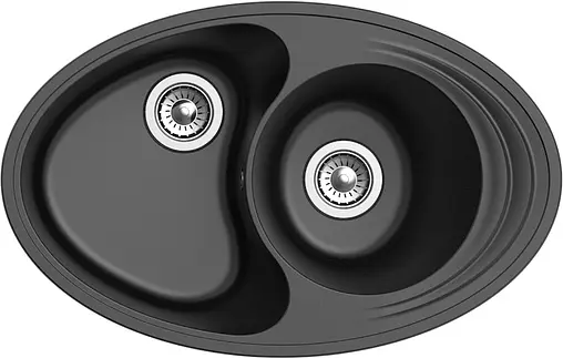 Мойка кухонная Ewigstein Elegant E-W90KF черный