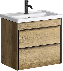 Тумба под умывальник подвесная Aqwella Fargo 70 дуб балтийский FRG0107DB Тумба под умывальник подвесная Aqwella Fargo 70 дуб балтийский FRG0107DB, 1