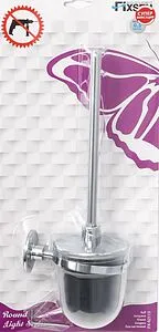 Ёршик для унитаза Fixsen Round хром FX-92113, 3