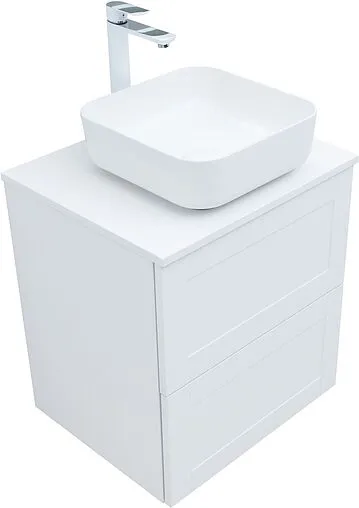 Тумба-умывальник подвесная Aquanet Терра 60 белый матовый 00313232+