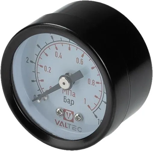 Манометр аксиальный Valtec 40мм 10 бар ⅛&quot; VT.TM40.T.01