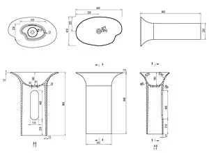 Раковина Aquanet Desire V46-N 66 белый 00198935 Раковина Aquanet Desire V46-N 66 белый 00198935, 2